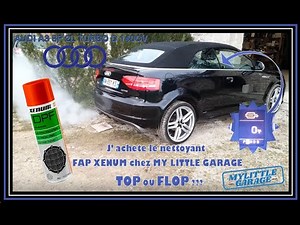 Nettoyage FAP Audi A3 8P 2l Turbo D 140CV avec DPF XENUM acheté sur My Little Garage "merci GLB"