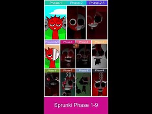 Incredibox Sprunki All PHASES From 1 - 9 #sprunki #incredibox #sprunkimod | Live-69