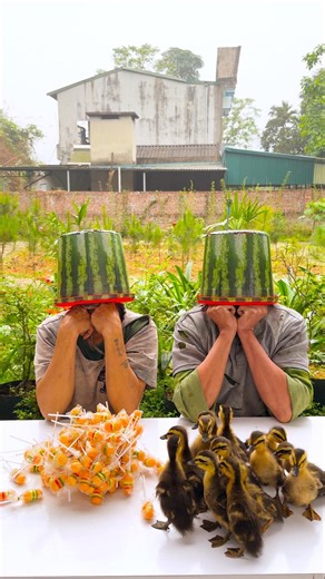 The two brothers are teasing each other in a super cute way 🐣🍔🐤🐓🐥🦆🐔🦢🐷🍉👶♥️👴 #shorts #cute