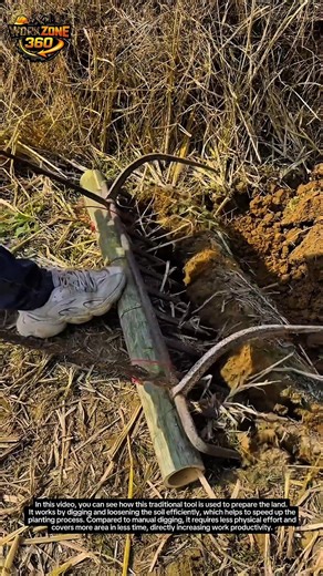 Traditional Farming Tool in Action: Efficiency & Impact