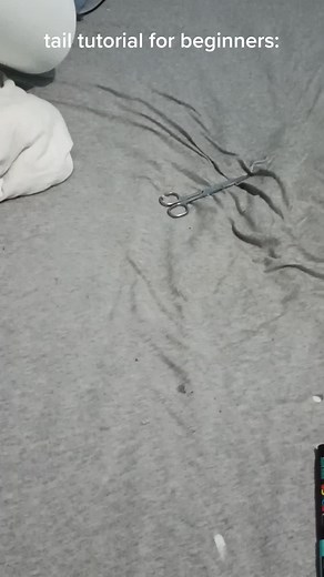 How to Make a Wolf Therian Mask and Tail Tutorial