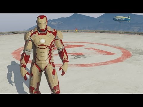 Grand Theft Auto 5 Iron Man Mod