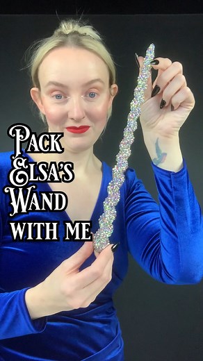 2.1M views · 10K reactions | ✨ ❄️ 冀 Pack Elsa's Wand with me. Elsa's order includes a Wand Certificate which comes included with each wand and a Wand Licence which can be perchased separately and features a special date of your choice, past present or future. #houseofwandcraft #wand #asmr #packingorders #giftwrapping #elsa #unicorn #unicornhorn | House of Wandcraft | Facebook