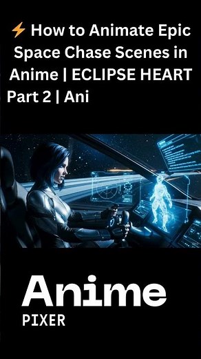 ⚡ How to Animate Epic Space Chase Scenes in Anime | ECLIPSE HEART Part 2 | Anime Cinematic How-To