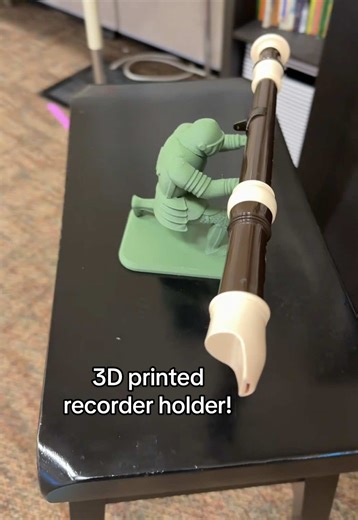 #musicteacher #elementarymusic #musicteachersoftiktok #3dprinted #recorderplayer