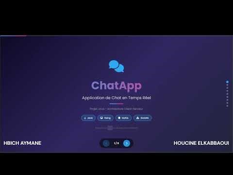 Mise en œuvre d’une Application de Chat Temps Réel basée sur Java et Sockets.