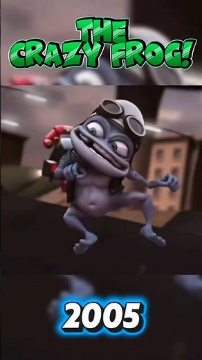 Crazy Frog Takes Over the Race Track 🏁 2000s Nostalgia Axel Foley Song 2005