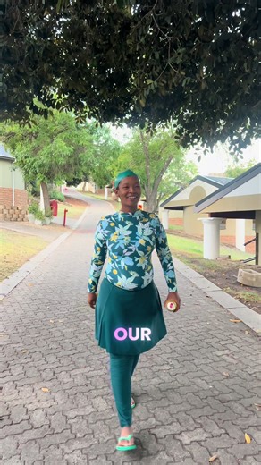 Fun Swimming Moments in a Burkini