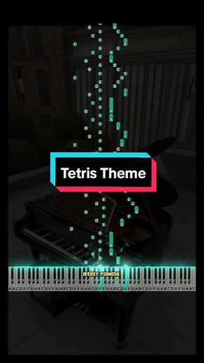 Learn to Play the Tetris Theme on Piano | Easy Tutorial