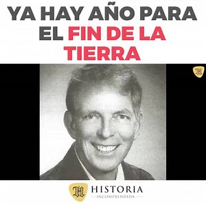 222K views · 6K reactions | Científico predice en 1989 el año exacto para el fin del mundo y cómo pasará (falta poco) | Historia Incomprendida | Facebook