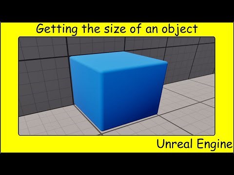 UE5 - how to get the size of an Object