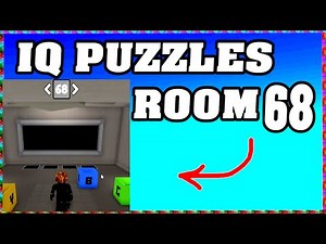ROOM 68 IQ PUZZLES Roblox Walkthrough [Full Guide English]