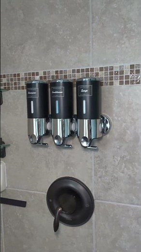 Wall Mounted Shower Pump Dispenser Review: Great Upgrade for a Hotel-Style Luxury Bathroom Setup