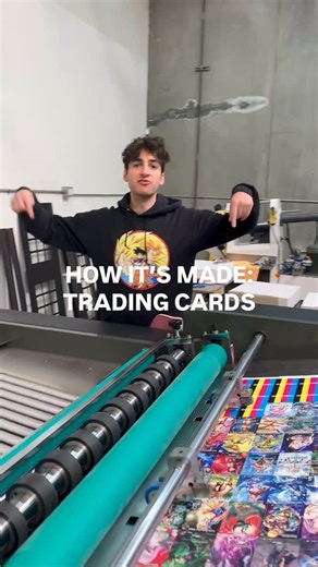 @otherversetcg | HOW IT’S MADE: TRADING CARDS | Instagram