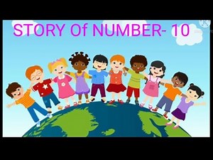 Story of Number 10 Counting for kids 😀😀😘😘#kids ,#new ,#english ,#littlekids