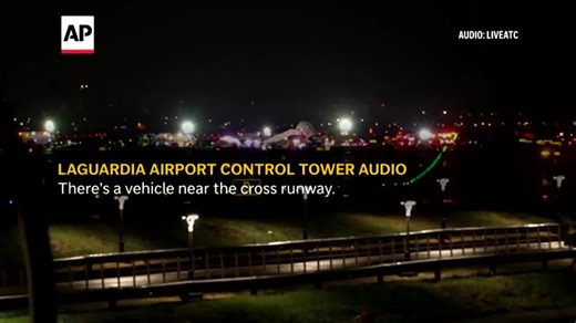 LaGuardia Airport Collision Air Traffic Control Audio