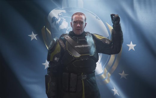 [地狱潜兵2/绝地潜兵2] 德语版开场CG