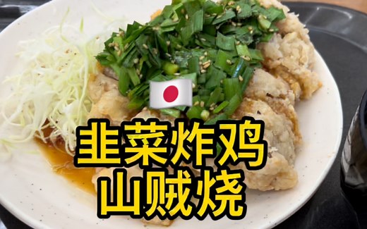 日本服务区的生韭菜炸鸡套餐！再带着看看猴儿云旅游