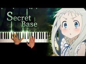 Anohana ED: Secret Base ～君がくれたもの～ | Piano cover