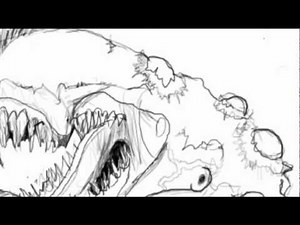 Creature Conceptual Sketch - Speed Painting
