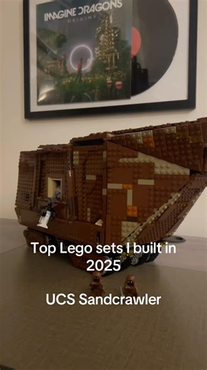 My top ten sets I built in 2025 - 6 - UCS Sandcrawler #lego #legominifigures #starwars #legoshorts