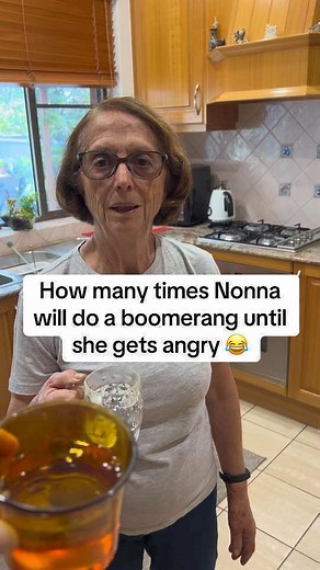 Hilarious Grandma Prank Gone Wrong! Funny Nonna Throws Boomerang