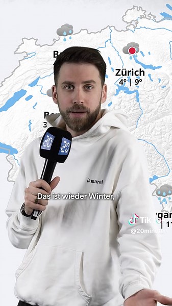 Freust du dich auf das Winter-Comeback? 🥶 #20min#20minuten#wetter#winter#schweiz#entertainment#meteo