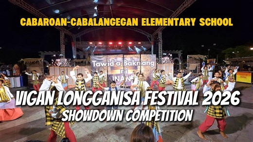 𝗩𝗶𝗴𝗮𝗻 𝗟𝗼𝗻𝗴𝗴𝗮𝗻𝗶𝘀𝗮 𝗙𝗲𝘀𝘁𝗶𝘃𝗮𝗹 𝟮𝟬𝟮𝟲 𝗦𝗵𝗼𝘄𝗱𝗼𝘄𝗻 𝗖𝗼𝗺𝗽𝗲𝘁𝗶𝘁𝗶𝗼𝗻 | 𝗖𝗶𝘁𝘆 𝗼𝗳 𝗩𝗶𝗴𝗮𝗻, 𝗜𝗹𝗼𝗰𝗼𝘀 𝗦𝘂𝗿 | 𝗖𝗮𝘁𝗲𝗴𝗼𝗿𝘆 𝗔 - 𝗖𝗼𝗻𝘁𝗶𝗻𝗴𝗲𝗻𝘁 𝟲: 𝗖𝗮𝗯𝗮𝗿𝗼𝗮𝗻-𝗖𝗮𝗯𝗮𝗹𝗮𝗻𝗴𝗲𝗴𝗮𝗻 𝗘𝗹𝗲𝗺𝗲𝗻𝘁𝗮𝗿𝘆 𝗦𝗰𝗵𝗼𝗼𝗹 #25TaongKaiVigan #VivaViganSilver #LongganisaFestival2026 #ViganCityIlocosSur #StreetDanceCompetition #FestivalsofthePhilippines | ESTR - Eat Sleep Travel Repeat
