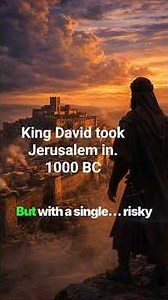1000 BC: How King David Captured the Jerusalem #historyshorts #jerusalem