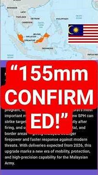 Malaysia’s New 155mm Howitzers CONFIRMED | Big Leap in Firepower!