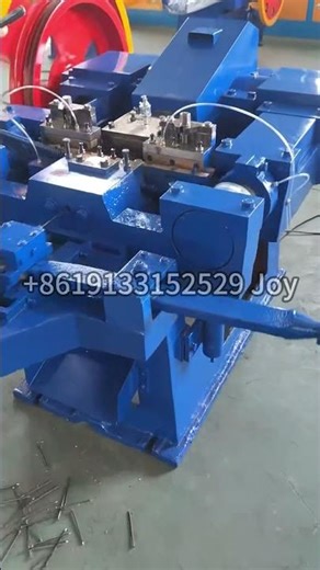 How to Make Nails Efficiently? Full Production Line of Our Custom Nail Making Machine Customer Trial