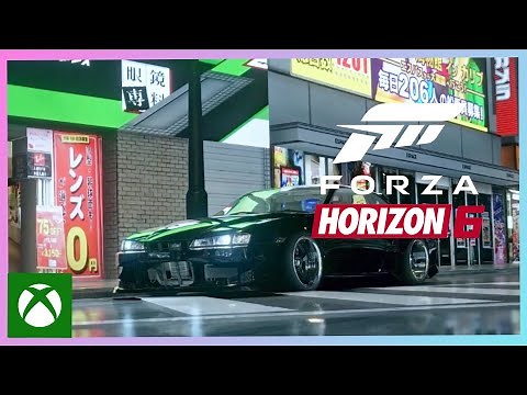 Forza horizon 6 trailer | Tokyo city, Japan | Xbox series X / S exclusive