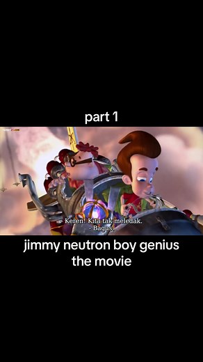 Jimmy Neutron: Boy Genius - Commercial Flight Scene