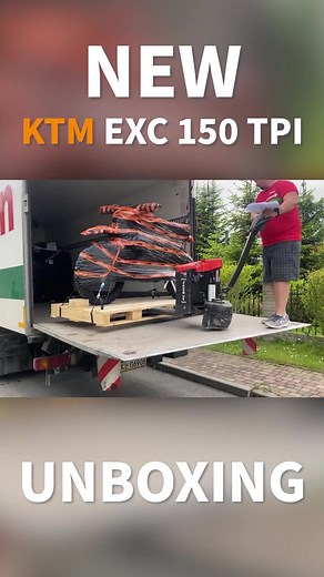 NOWOŚĆ: Unboxing KTM EXC 150 TPI