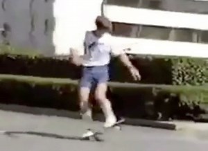 Rodney Mullen revolutionizing freestyle skateboarding in Japan, 1984. | Computer Love Records