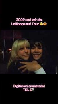 2009 und mit den Lollipops auf Tour. Wie ist das fast 20 Jahre her? 😩💥 #dielollipops #lollipops