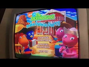 The backyardigans polka palace party dvd menu walkthrough from 2006