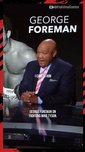 George Foreman on fighting Mike Tyson 🥊 #boxing #boxingfans #muhammadali #boxingnews #combatsports #miketyson #georgeforeman #Olympics #olympics2024 | Boxing Legends Rewind
