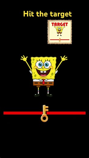 Hit the target free sponge bob