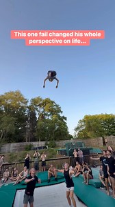 7 flips attempt gone wrong 😬 #trampoline #flips #reelsbonus | Colton Merrifield