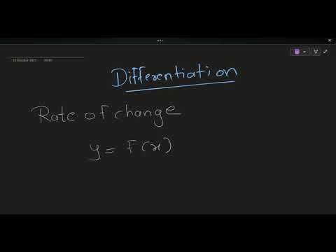 Differentiation Basics