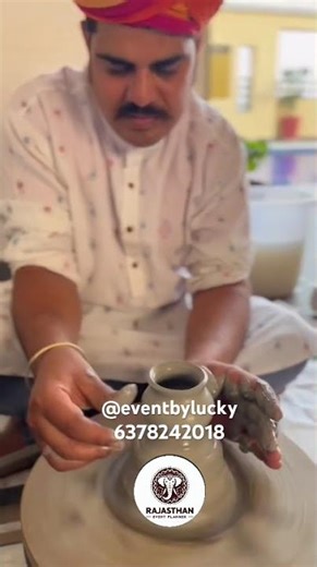 Live pot maker for event in Udaipur 6378242018 #udaipurevent