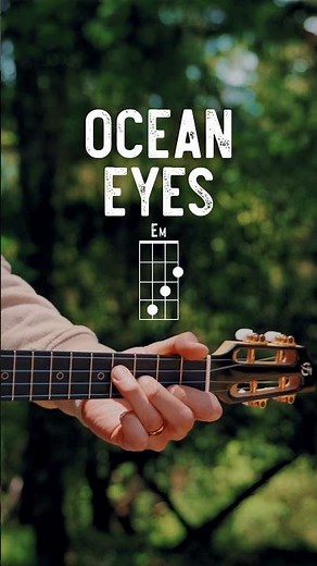 Ocean Eyes Billie Eilish Ukulele Tutorial // Ocean Eyes Ukulele Lesson