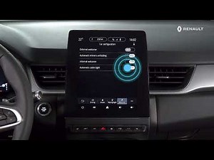 How to customize the screen of the Renault Captur