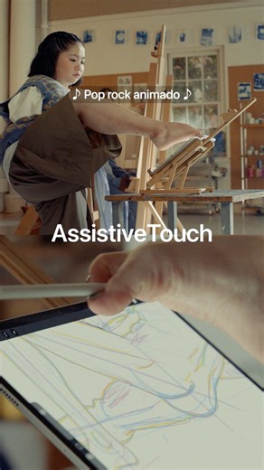 Dibuja en el iPad sin importar cómo sostengas el Apple Pencil.