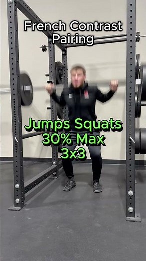D3 to D1 Series: French Contrast Squat Training for Power & Speed 🏋️‍♂️
