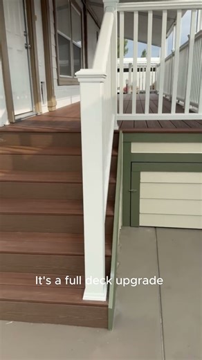 Beautiful Fiberon deck renovation in Santa Rosa 🌤️ Built to last, built by Blyss Construction.