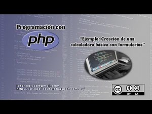 Programacion PHP - Ejemplos - Calculadora basica con formularios