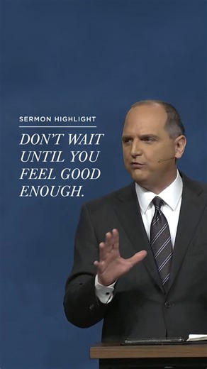 13K views · 581 reactions | Don’t wait until you feel “good enough”—speak and share your faith today. For more practical, biblical teaching from God’s Word, watch our Sunday livestream at 10:30 a.m. (Eastern) or join us in person at First Baptist Atlanta. Sunday services at 8:45 a.m. and 10:30 a.m. | First Baptist Atlanta | Facebook