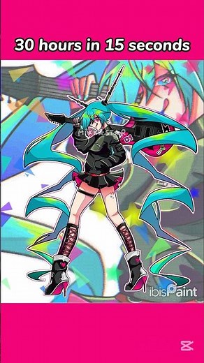 Hatsune Miku Digital Art Speed Paint #hatsunemiku #miku #vocaloid #fanart